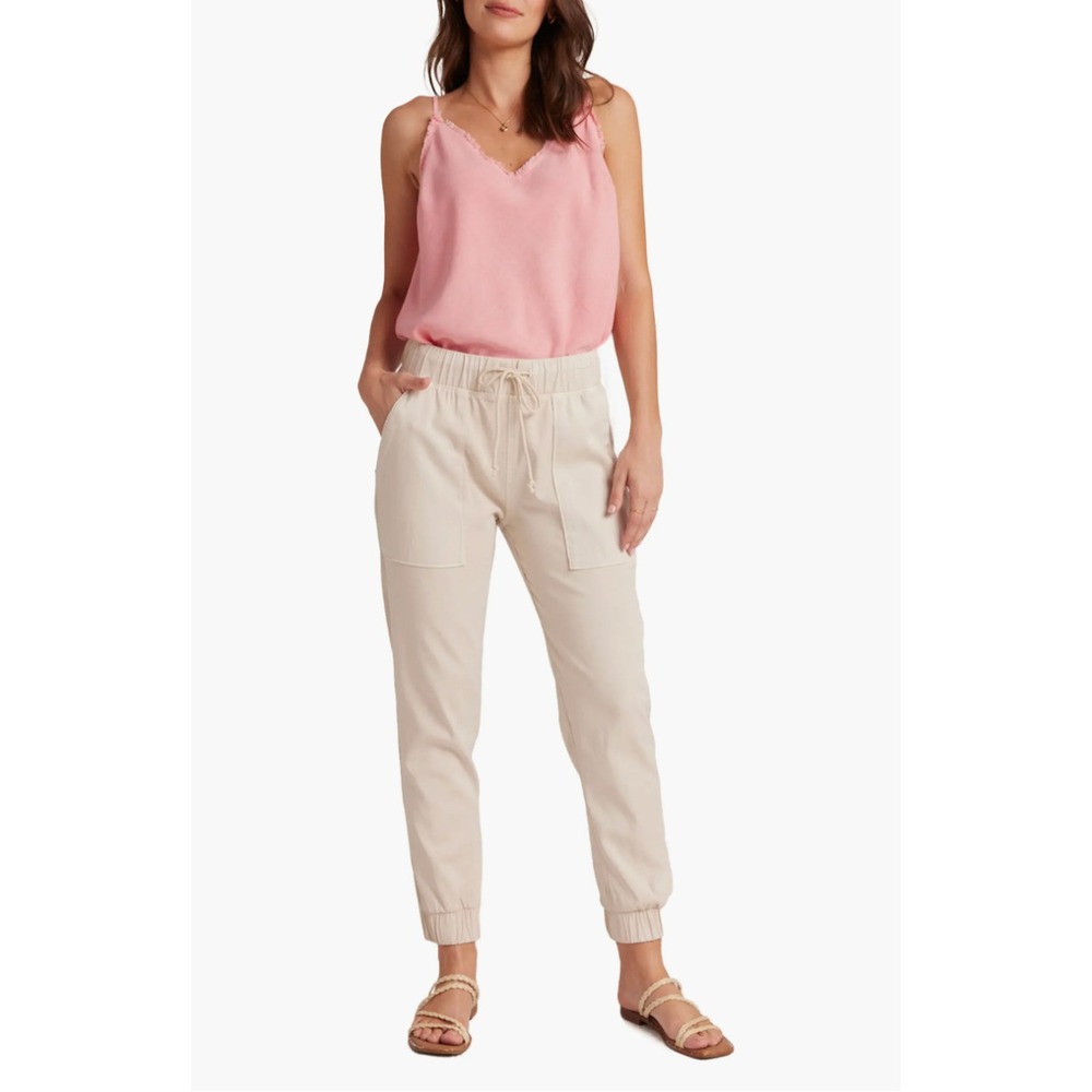 Bella Dahl Pocket Jogger Women Pants Peach Fizz XS Casual Leisure Org $145